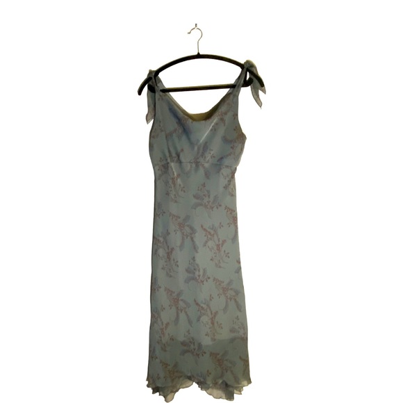Jonathan Martin Studio Beautiful Flair Shoulder Ties Sundress. - Picture 1 of 5